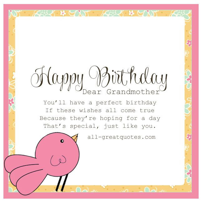 Best ideas about Birthday Card For Grandma
. Save or Pin Happy birthday dear Grandmother Free grandma birthday card Now.