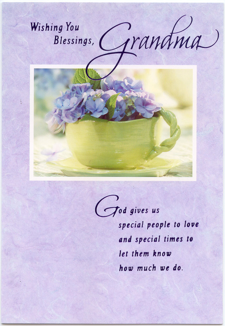 Best ideas about Birthday Card For Grandmother
. Save or Pin Wishing you Blessings Grandma – greeting card Now.