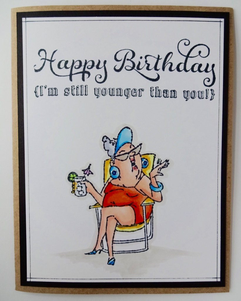 Best ideas about Birthday Card For Her
. Save or Pin Funny Birthday Card For Her Sassy Card Snarky Greeting Now.