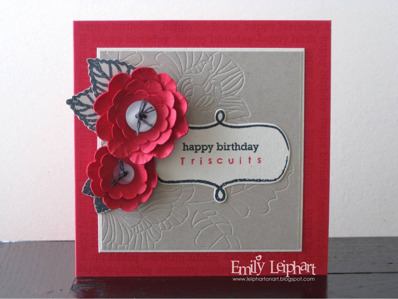 Best ideas about Birthday Card For Her
. Save or Pin Art♥from♥the♥Heart Happy Birthday Triscuits Now.