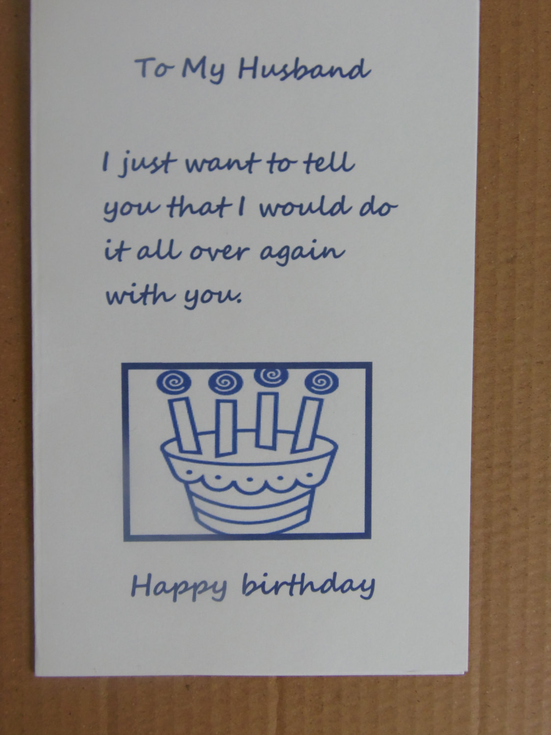 Best ideas about Birthday Card For Husband
. Save or Pin Items similar to husband birthday card handmade card Now.