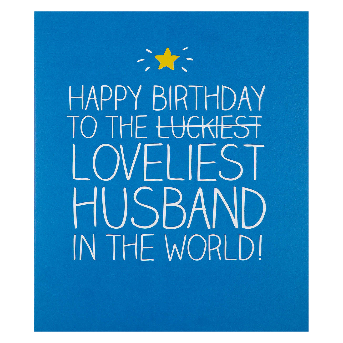 Best ideas about Birthday Card For Husband
. Save or Pin Happy Jackson Loveliest Husband Birthday Card at John Lewis Now.