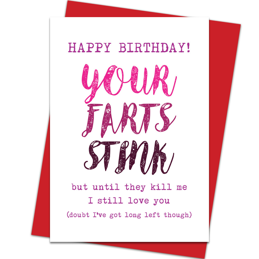 Best ideas about Birthday Card For Husband
. Save or Pin Funny Happy Birthday Card Boyfriend Husband Girlfriend Now.