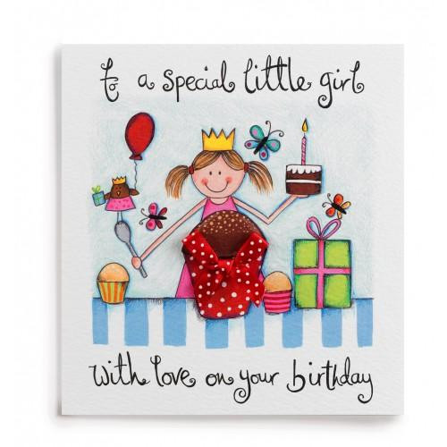 Best ideas about Birthday Card For Little Girl
. Save or Pin Special Little Girl Handmade Birthday Card £2 60 A Now.