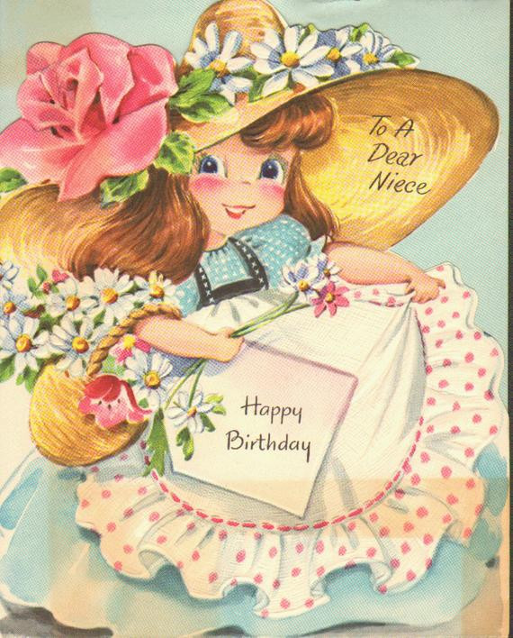 Best ideas about Birthday Card For Little Girl
. Save or Pin Vintage Birthday Card with a Pretty Little Girl on It To a Now.