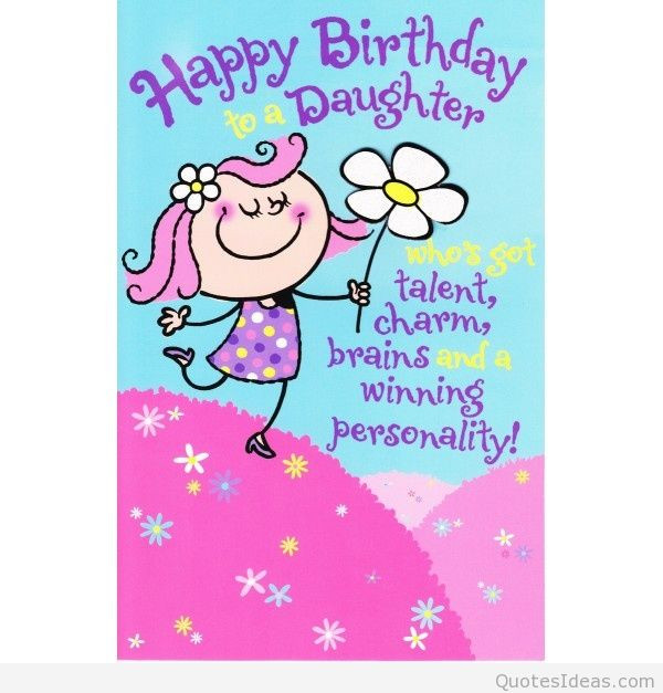 Best ideas about Birthday Card For My Daughter
. Save or Pin Love happy birthday daughter message Now.