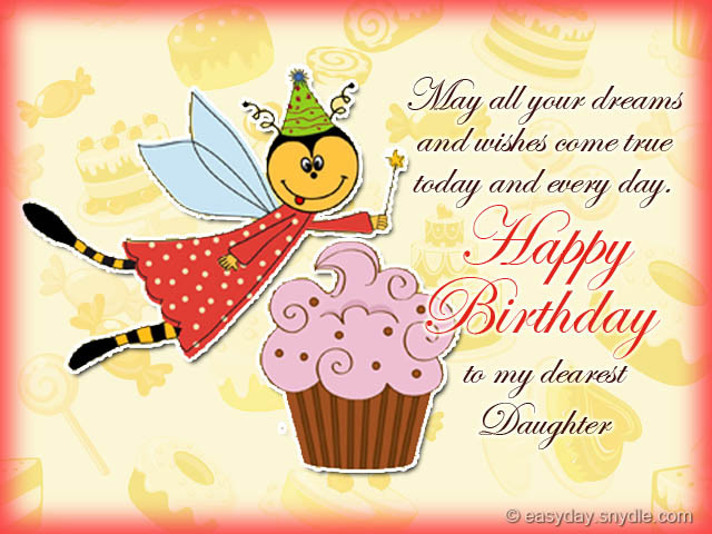 Best ideas about Birthday Card For My Daughter
. Save or Pin Birthday Messages for Your Daughter Easyday Now.