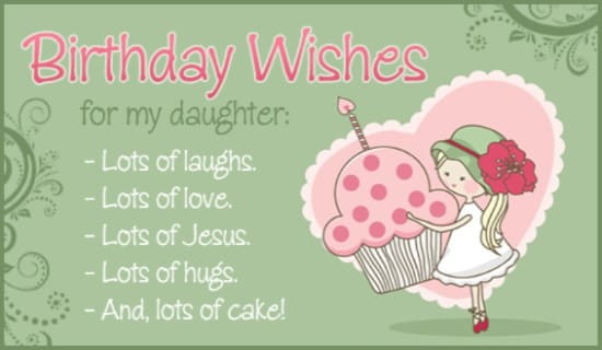 Best ideas about Birthday Card For My Daughter
. Save or Pin Free Birthday Daughter eCard eMail Free Personalized Now.