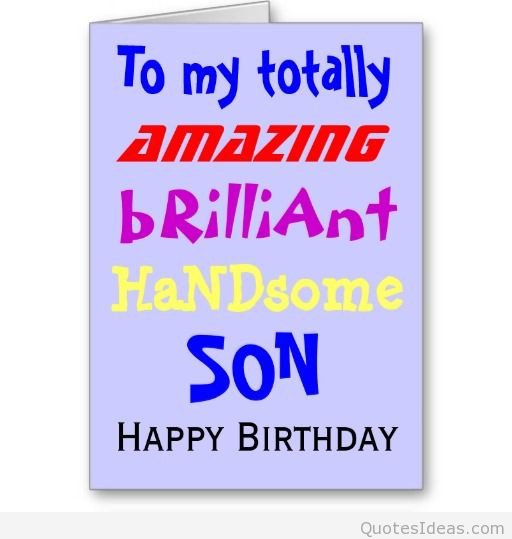 Best ideas about Birthday Card For My Son
. Save or Pin Wishes happy birthday to my son Now.
