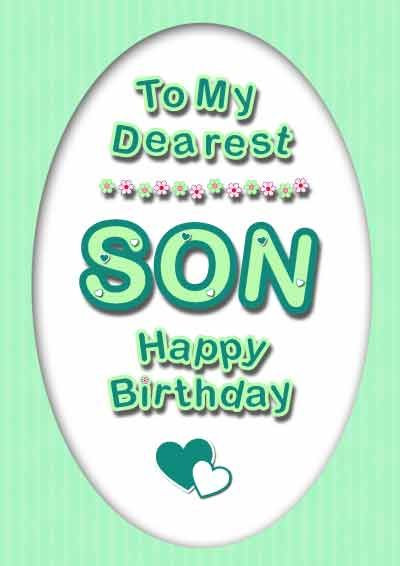 Best ideas about Birthday Card For My Son
. Save or Pin Son Birthday Cards my free printable cards Now.