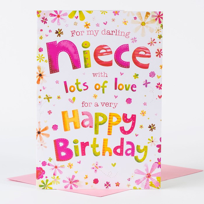 Best ideas about Birthday Card For Niece
. Save or Pin Birthday Card Darling Niece Now.