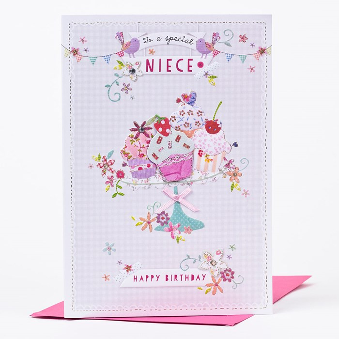 Best ideas about Birthday Card For Niece
. Save or Pin Birthday Card To A Special Niece Cupcakes & Flowers Now.
