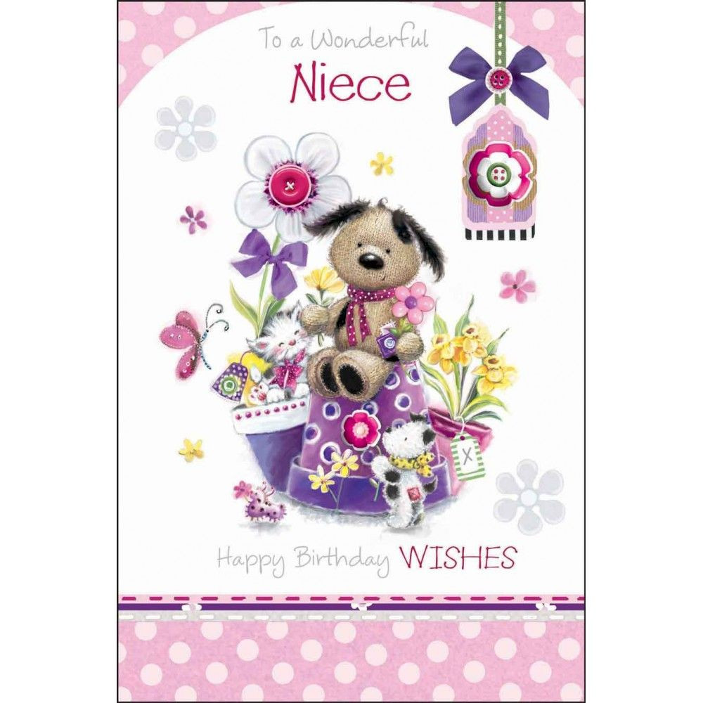 Best ideas about Birthday Card For Niece
. Save or Pin To A Wonderful Niece Birthday Card Karenza Paperie Now.