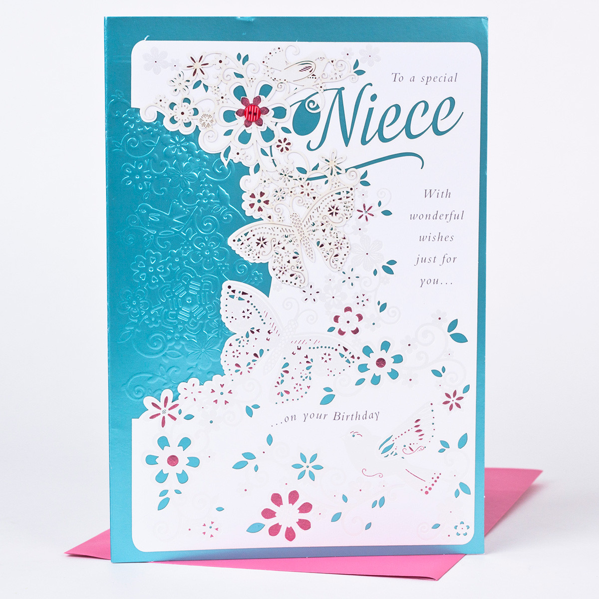Best ideas about Birthday Card For Niece
. Save or Pin Birthday Card Niece With Wonderful Wishes Now.