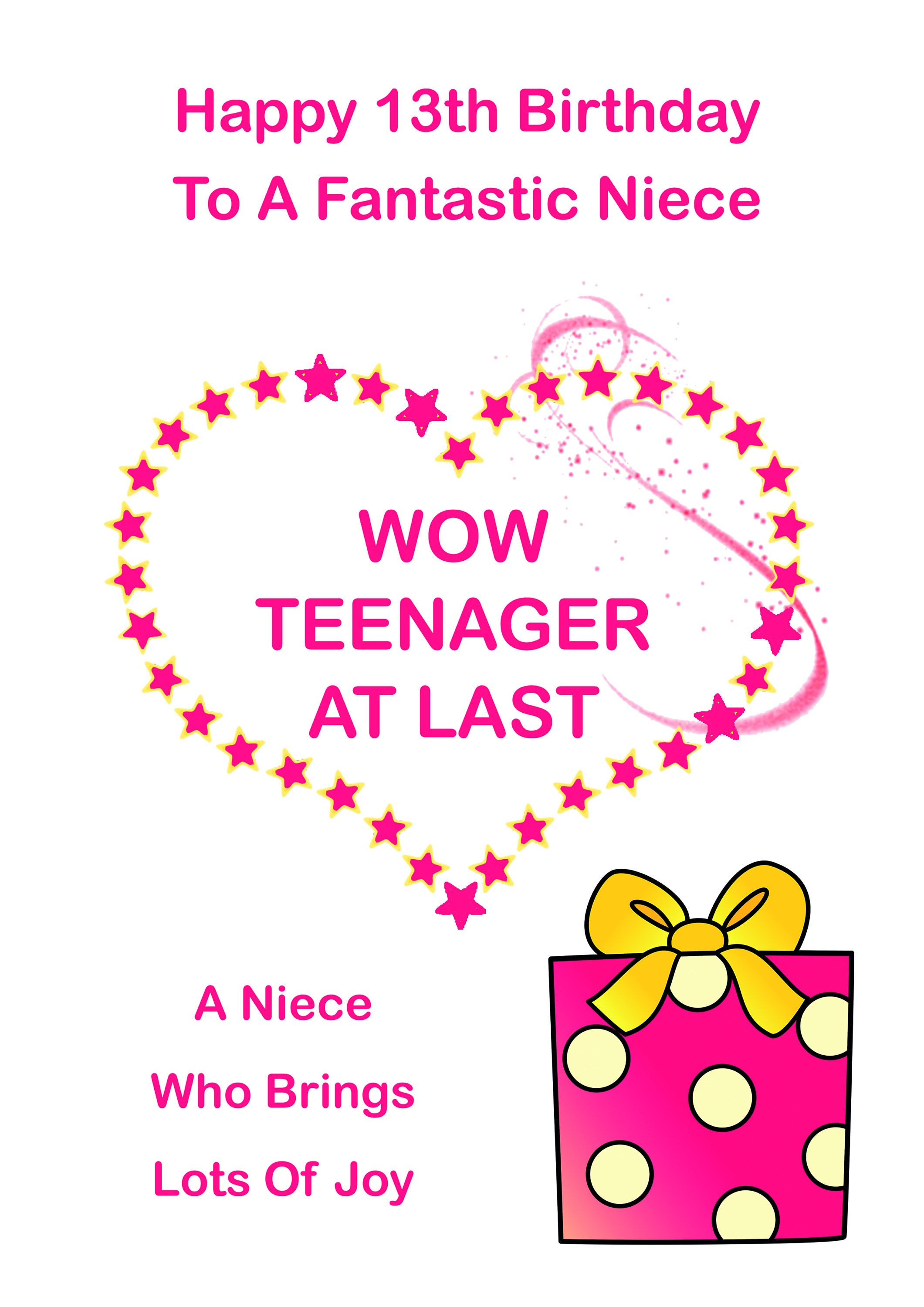 Best ideas about Birthday Card For Niece
. Save or Pin Niece 13 Birthday Card Now.