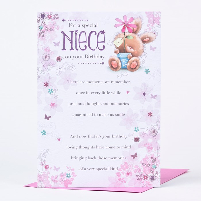 Best ideas about Birthday Card For Niece
. Save or Pin Birthday Card Special Niece Now.