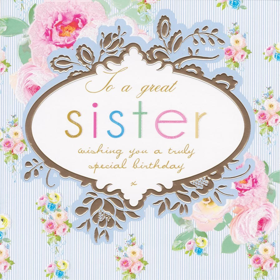 Best ideas about Birthday Card For Sister
. Save or Pin Great Sister Birthday Card Stephanie Rose CardSpark Now.