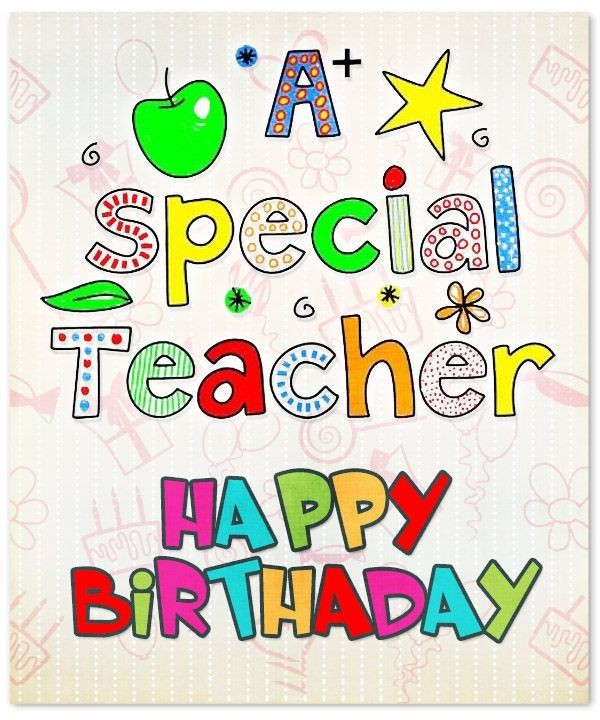 Best ideas about Birthday Card For Teacher
. Save or Pin Happy Birthday Teacher – Birthday Cards Wishes Now.