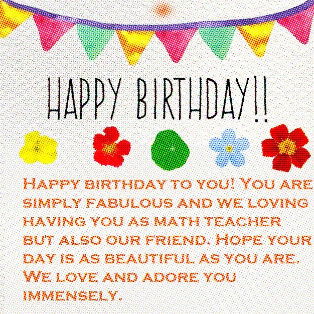 Best ideas about Birthday Card For Teacher
. Save or Pin Teacher Happy Birthday Wishes and Quotes Now.