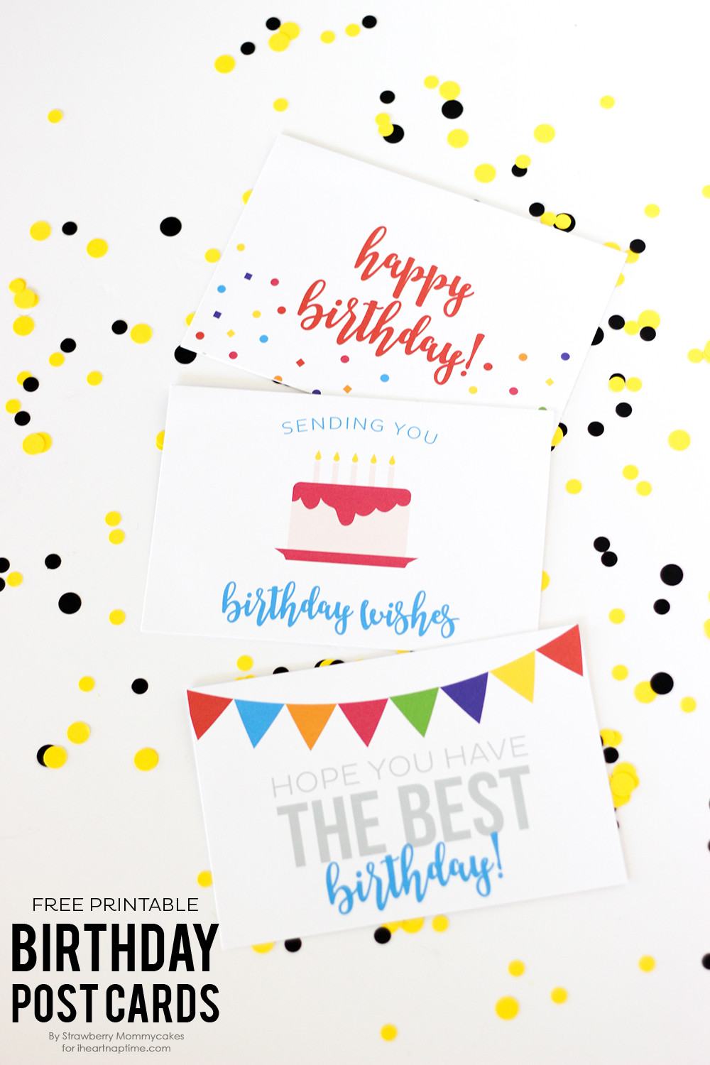 Best ideas about Birthday Card Free
. Save or Pin Free Birthday Printables Eighteen25 Now.