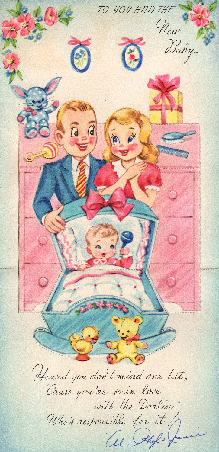 Best ideas about Birthday Card Greetings
. Save or Pin New Baby Greeting Cards 1956 Now.