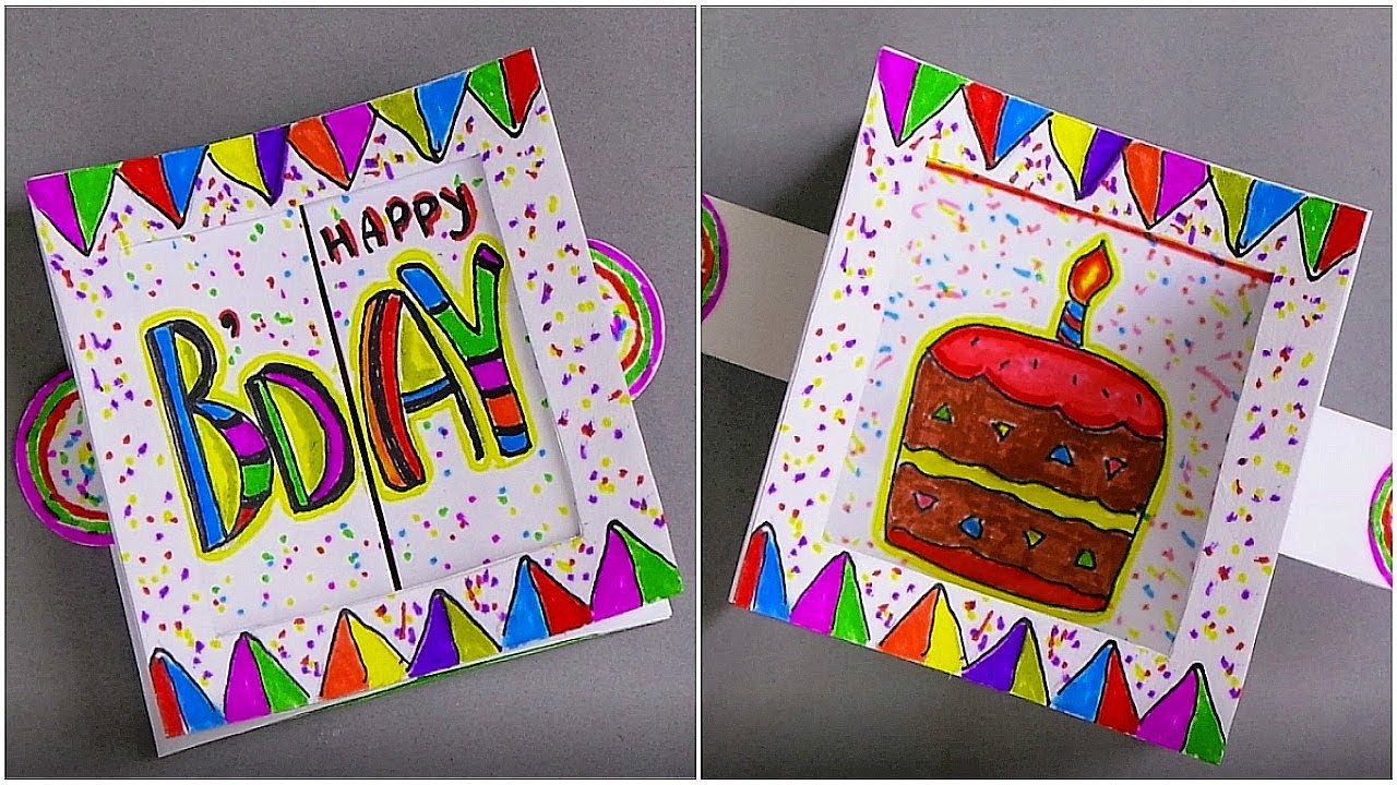 Best ideas about Birthday Card Ideas
. Save or Pin DIY BIRTHDAY CARD HANDMADE GREETING CARD MAKING IDEAS Now.