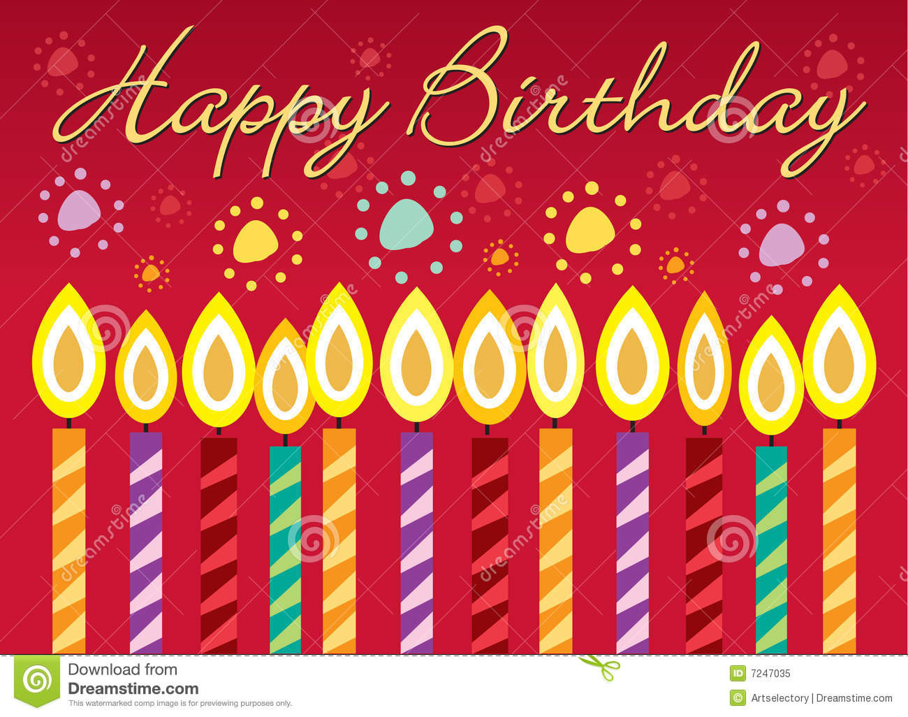Best ideas about Birthday Card Images
. Save or Pin Birthday card stock vector Illustration of float happy Now.