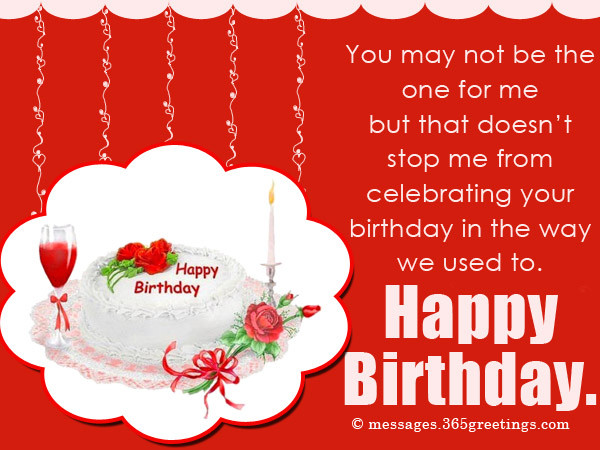 Best ideas about Birthday Card Messages For Boyfriend
. Save or Pin Birthday Wishes For Ex Boyfriend 365greetings Now.