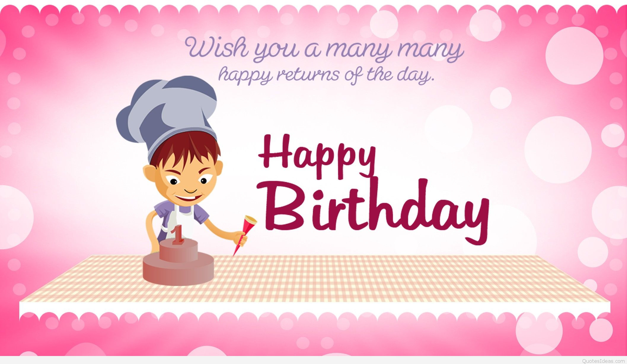 Best ideas about Birthday Card Messages For Friends
. Save or Pin New Happy birthday wishes for kids with quotes wallpapers Now.