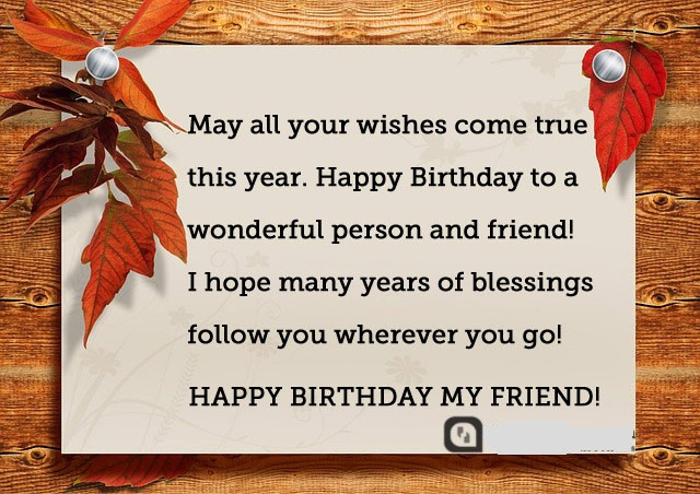 Best ideas about Birthday Card Messages For Friends
. Save or Pin Happy Birthday Card Messages for friends Now.