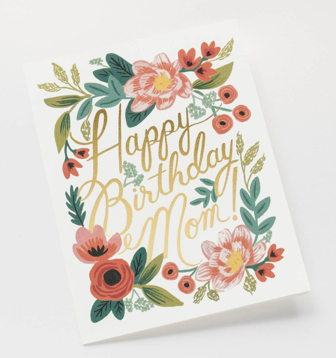 Best ideas about Birthday Card Mom
. Save or Pin Happy Birthday Mom Greeting Card by RIFLE PAPER Co Now.