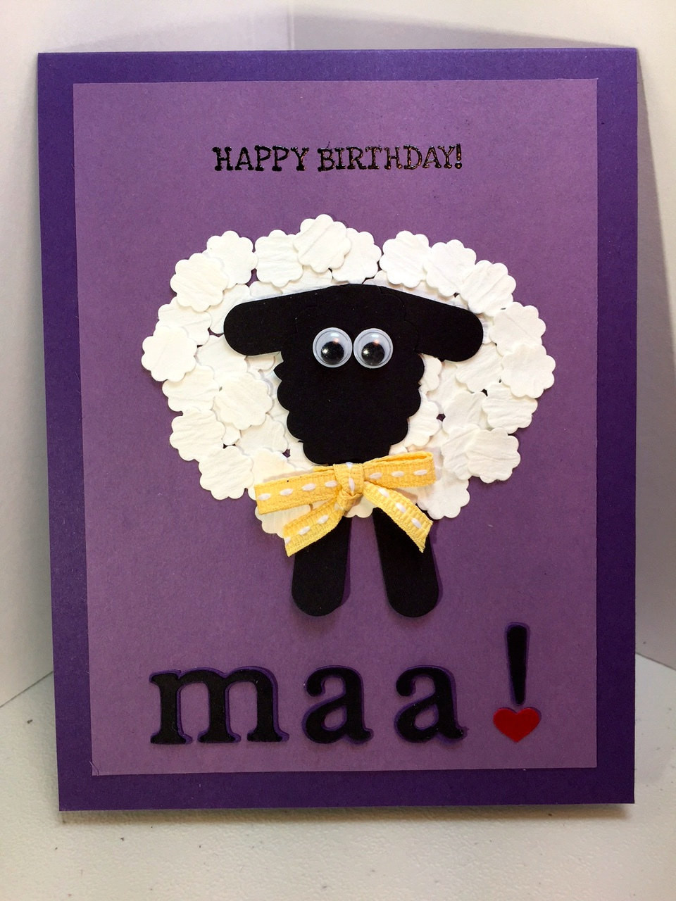 Best ideas about Birthday Card Mom
. Save or Pin Happy Birthday Maa Humerous Handmade by TreasuresForACure Now.