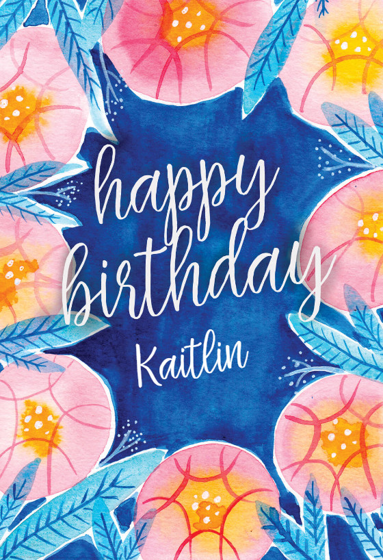 Best ideas about Birthday Card Online Free
. Save or Pin Botanical Birthday Card free Now.