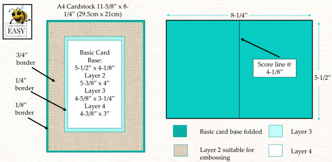 Best ideas about Birthday Card Size
. Save or Pin Standard Card Sizes and Measurement Guide for A4 handmade Now.