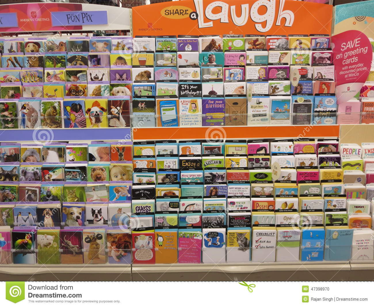 Best ideas about Birthday Card Store
. Save or Pin Greeting card editorial image Image of different shelves Now.