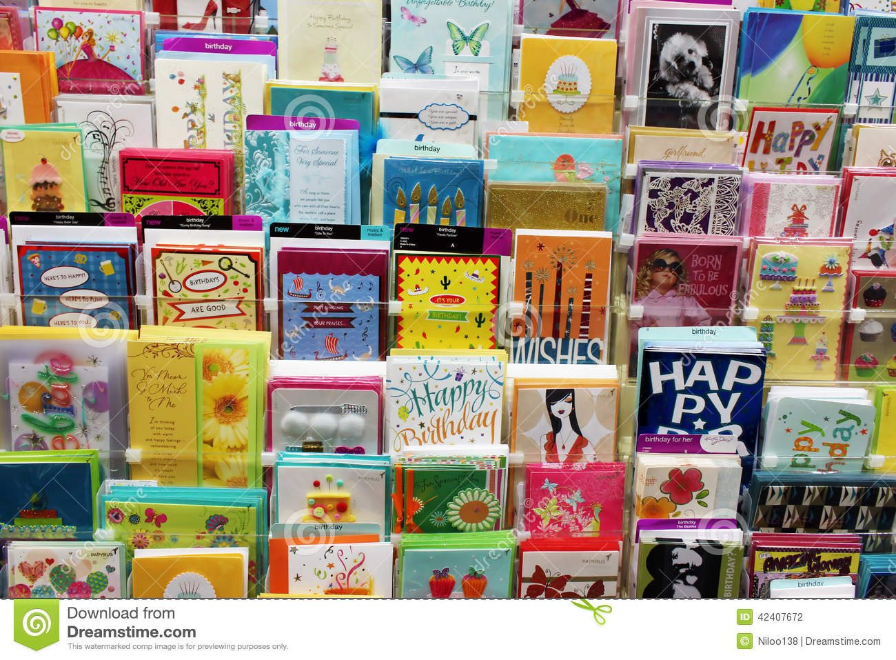Best ideas about Birthday Card Store
. Save or Pin Postcard Greeting Cards Editorial graphy Image Now.