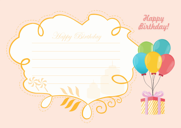 Best ideas about Birthday Card Template Free
. Save or Pin Free Editable and Printable Birthday Card Templates Now.