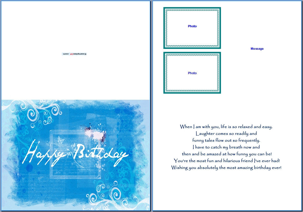 Best ideas about Birthday Card Template Word
. Save or Pin Birthday Card Template Now.