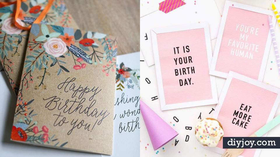 Best ideas about Birthday Cards Ideas
. Save or Pin 30 Handmade Birthday Card Ideas Now.