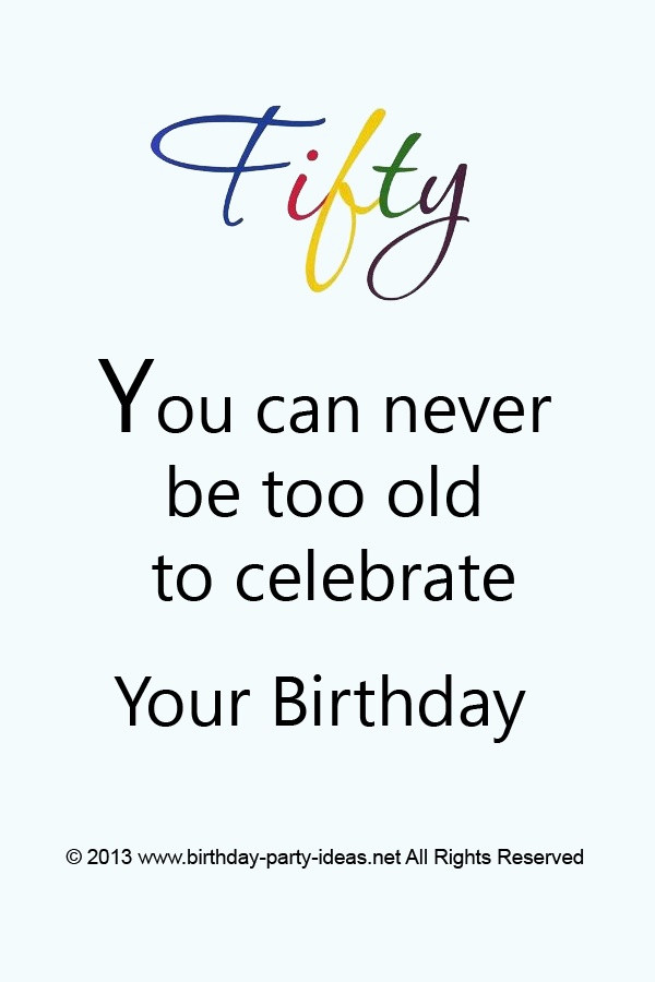 Best ideas about Birthday Celebration Quotes
. Save or Pin 734 best images about 50th birthday party on Pinterest Now.