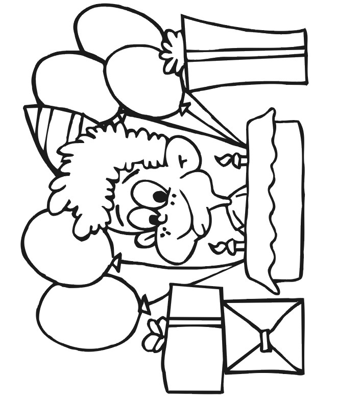 Best ideas about Birthday Coloring Pages For Boys
. Save or Pin Birthday Coloring Page Now.