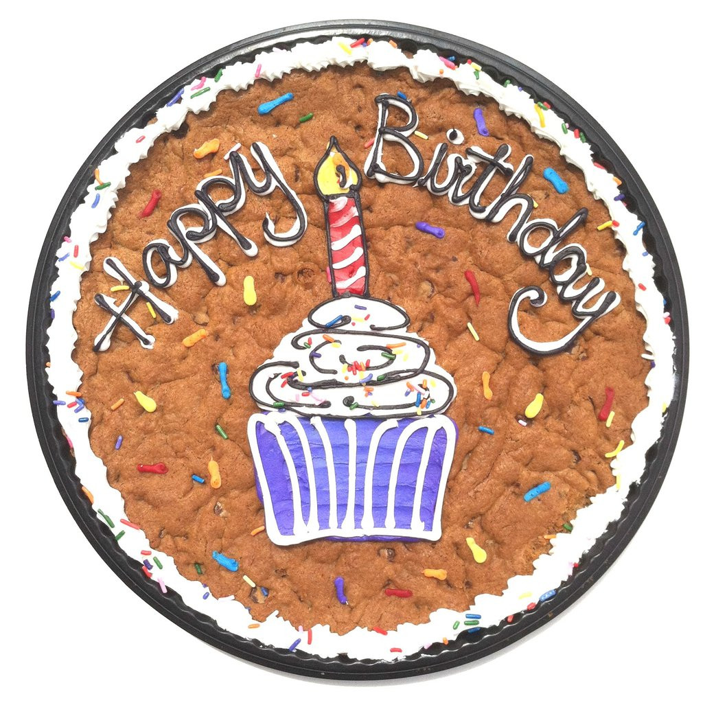 Best ideas about Birthday Cookie Cake
. Save or Pin Birthday Cookie Cake with Cupcake design – The Great Cookie Now.