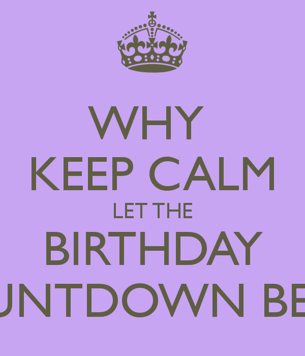 Best ideas about Birthday Countdown Quotes
. Save or Pin Birthday Countdown Quotes QuotesGram Now.