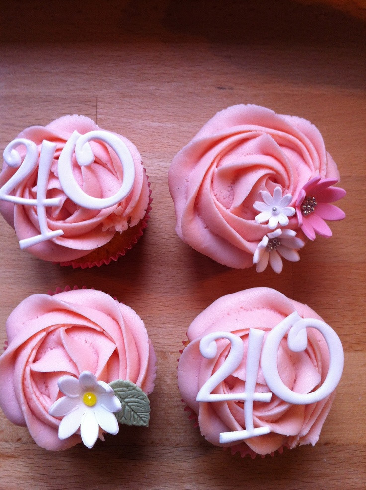 Best ideas about Birthday Cupcake Ideas
. Save or Pin 40th birthday cupcakes by Now.