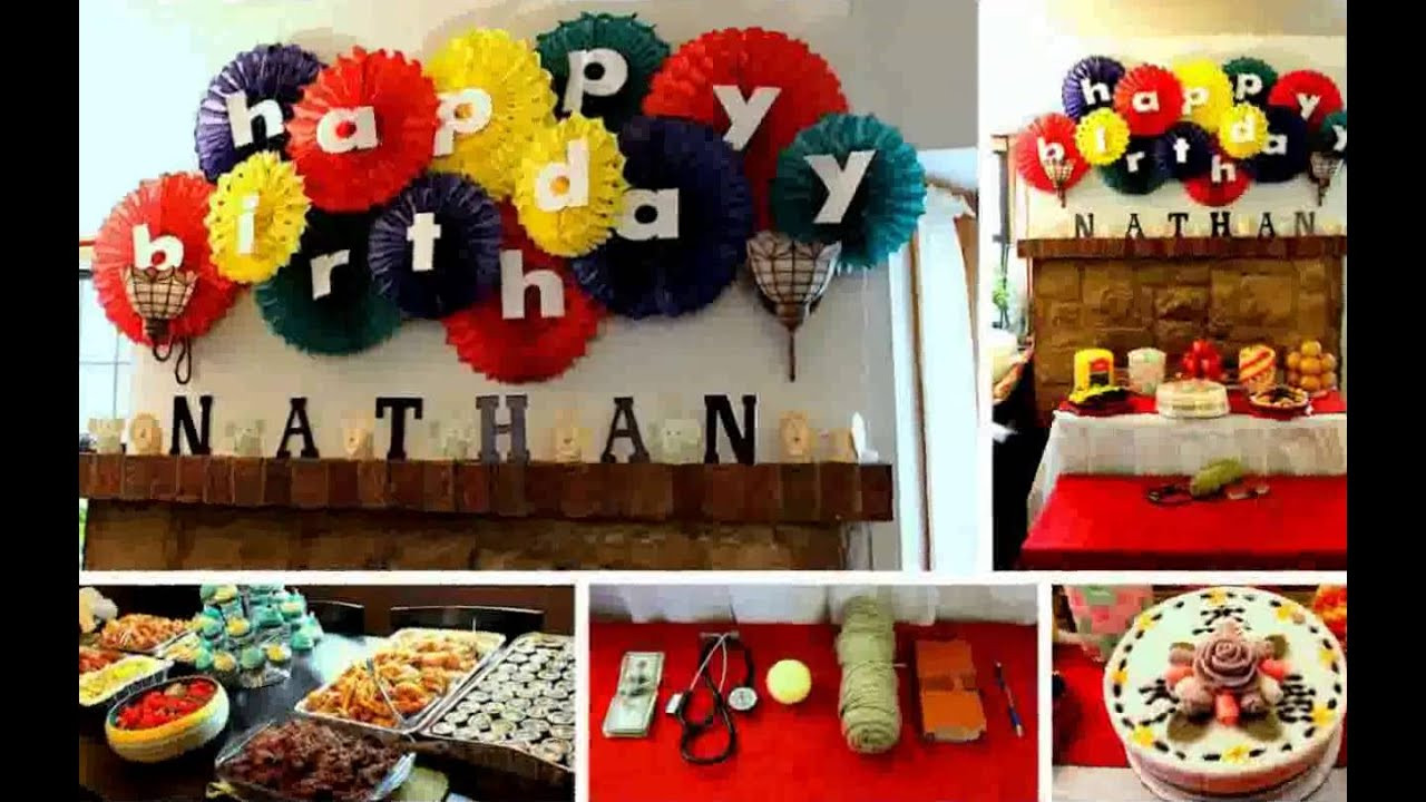 Best ideas about Birthday Decoration Ideas At Home
. Save or Pin Birthday Decoration Ideas at Home Now.