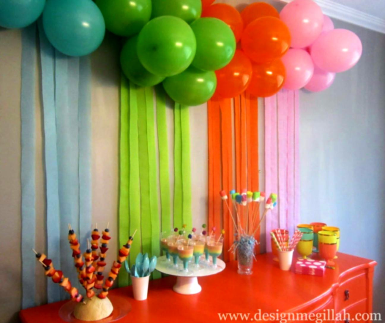 Best ideas about Birthday Decoration Ideas At Home
. Save or Pin 1st Birthday Decoration Ideas At Home For Party Favor Now.