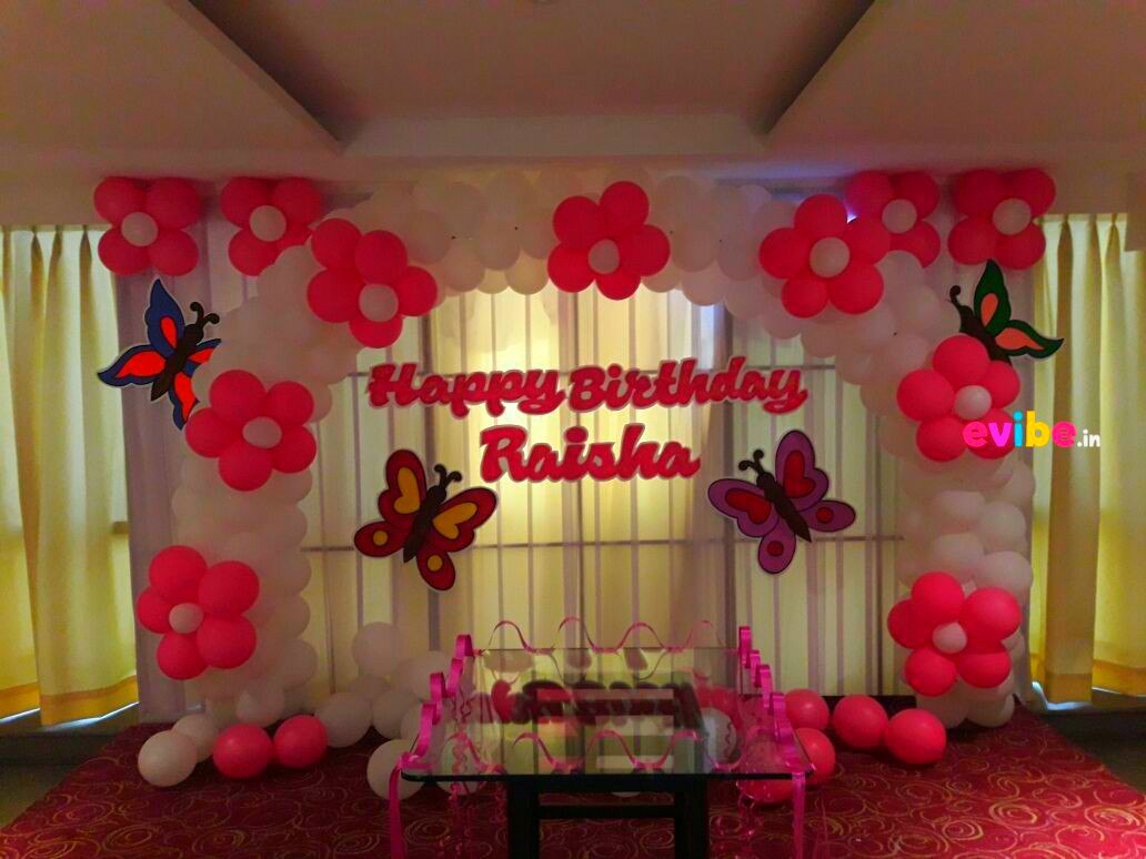 Best ideas about Birthday Decoration Ideas At Home
. Save or Pin Top 8 Simple Balloon Decorations For Birthday Party At Now.