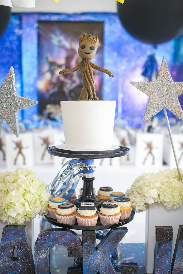 Best ideas about Birthday Decorations
. Save or Pin Groot Cake from a "Guardians of the Galaxy" Birthday Party Now.