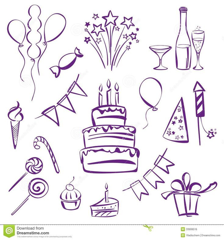 Best ideas about Birthday Drawing Ideas
. Save or Pin birthday party theme clipart vector to draw Google Now.