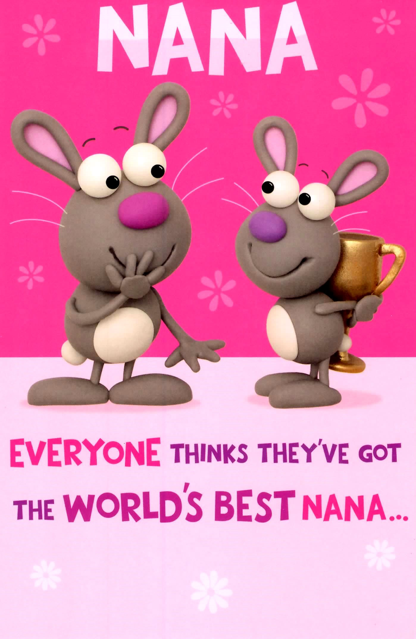 Best ideas about Birthday E Card
. Save or Pin Cute Worlds Best Nana Birthday Greeting Card Crackers Now.